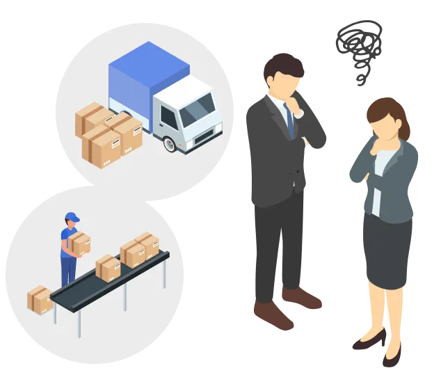 ECの発送作業でこんなお悩みありませんか？